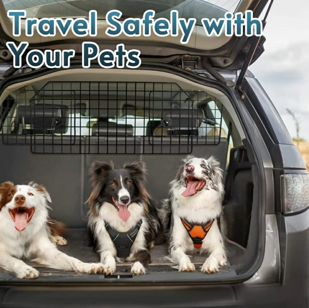 rabbitgoo Dog Car Barrier for SUVs, Large Pet